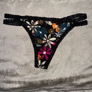 PINK Victoria’s Secret Floral Lace Thong